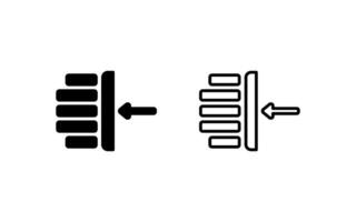 Margin Vector Icon