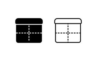 fronteras vector icono
