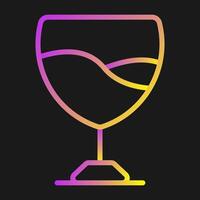 Wine Glass Vector Icon