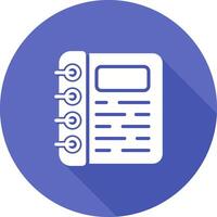 Spiral Notepad Vector Icon