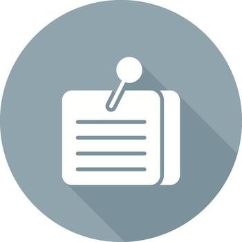 Memo Vector Icon