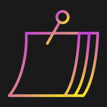 Document Annotation Vector Icon