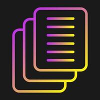 Document Version Control Vector Icon