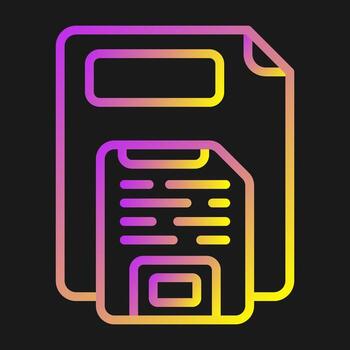 Save Button Vector Icon