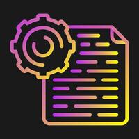 File Management Vector Icon