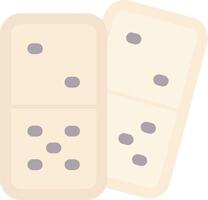 Domino Flat Light Icon vector