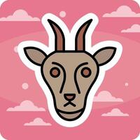 Goat Vector Icon