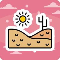 Desert Vector Icon