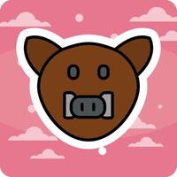 Boar Vector Icon