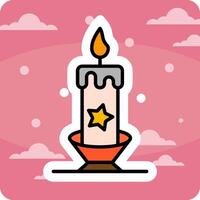 Candle Vector Icon