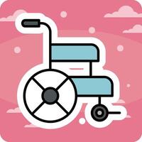 Wheelchair Vector Icon