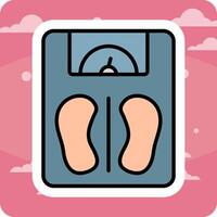 Weight Scale Vector Icon
