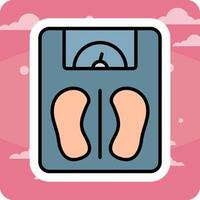 Weight Scale Vector Icon