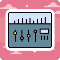 Sound Mixer Vector Icon