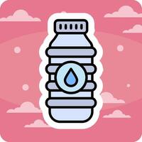 Water Bottle Vector Icon