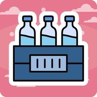 Water Bottles Vector Icon