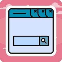 Search Bar Vector Icon