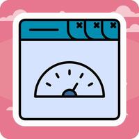 Page Speed Vector Icon