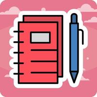 Notebook Vector Icon