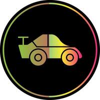 Car Glyph Due Color Icon vector