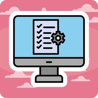 Project Management Vector Icon