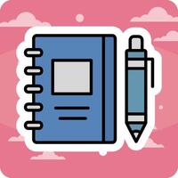 Sketchbook Vector Icon