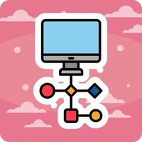 Workflow Vector Icon