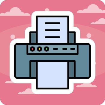 Printer Vector Icon