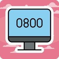 Help Line Vector Icon