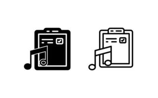 Music File Vector Icon