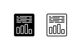 icono de vector de documento