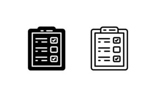 Checklist Vector Icon