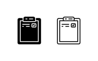 Clipboard Vector Icon