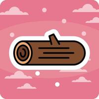 Log Vector Icon