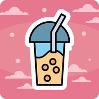 Bubble Tea Vector Icon