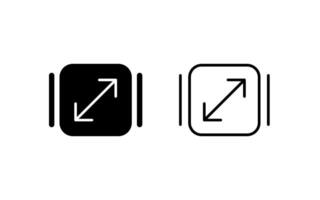 Resize Vector Icon