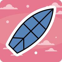 Surfboard Vector Icon