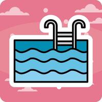 Swimming Pool Vector Icon