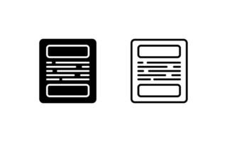 Document Vector Icon