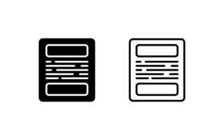 Document Vector Icon