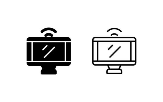 Monitor Vector Icon