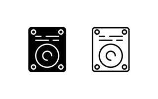 Harddrive Vector Icon