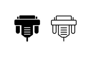 Display Cable Vector Icon