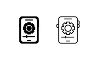 Smartphone Settings Vector Icon