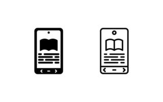 E book Reader Vector Icon