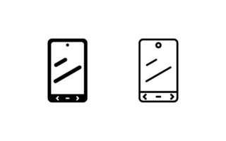 icono de vector de teléfono inteligente