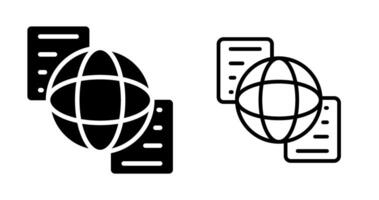 Document Sharing Vector Icon