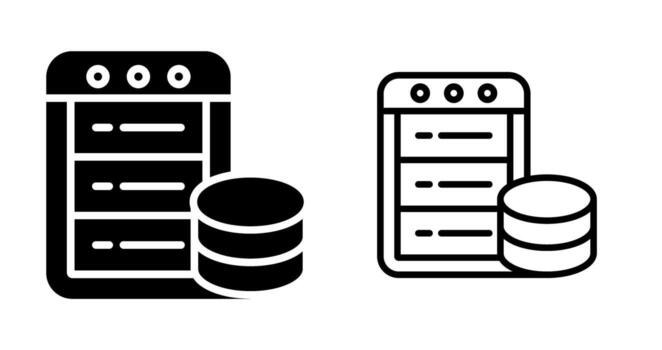 Database Vector Icon