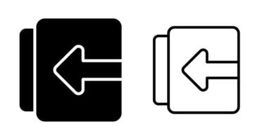 Document Import Vector Icon