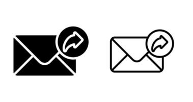 Email Forwarding Vector Icon